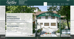Desktop Screenshot of hotel-santana.ch